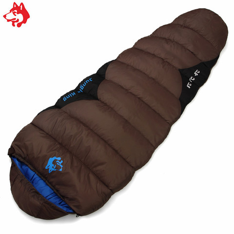 Camping Sleeping Bag Adult Mummy Type Splicing Portable Outdoor Ultralight Sleeping Bag Spring Autumn Camping Traveling Hiking ► Photo 1/6