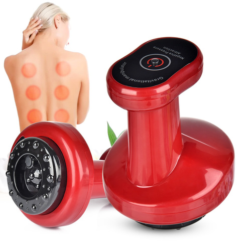 Electric Cupping Massage Guasha Scraping Body Relaxation Massager Stimulate Acupoints Vacuum Device Healthy Care Slimming Tool ► Photo 1/6