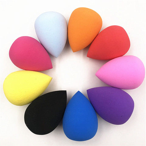 1pcs Cosmetic Puff Powder Puff Smooth Women's Makeup Foundation Sponge Beauty to Make Up Tools Accessories Water-drop Shape ► Photo 1/6