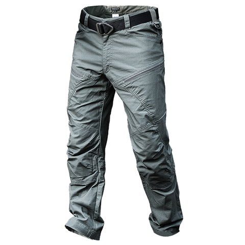 Spring Autumn Training Climbing Breathable Long Cargo Trousers Overalls Outdoor Waterproof Quick Dry Stalker Slim Tactical Pants ► Photo 1/6