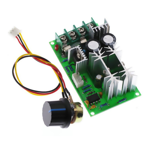 DC10-60V DC motor speed regulator 12V 24V 36V 48V High power drive module PWM Motor speed controller 20A current regulator ► Photo 1/5