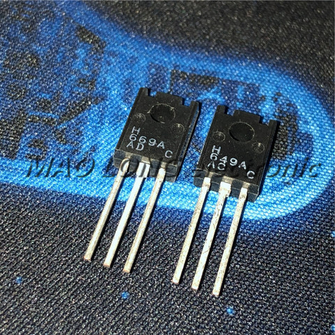 10PCS=5pairs H669A H649A 669A 649A TO-126 Audio amplifier pair tube (5PCS+5PCS) HSD669A-C 2SD669A tube B649  In Stock new origin ► Photo 1/4