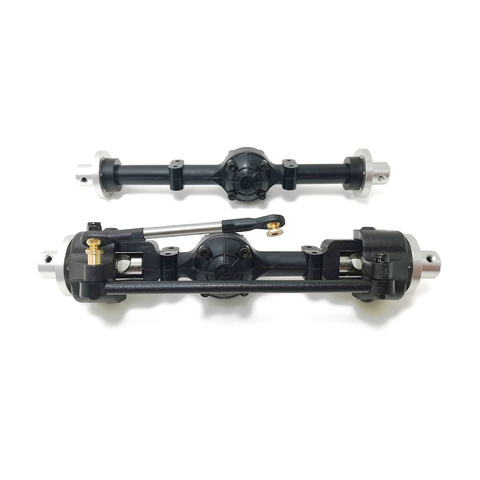 Upgrade Plastic Front/Rear Bridge Axle Set  For WPL C14/C24 JJRC B14/B24 RC Truck RC Car Parts ► Photo 1/5