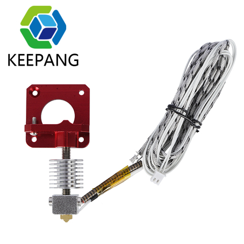 Kee Pang E3D V5 Extruder 3D Printer Parts Hot end kit for KP3S 3D printer extruder 0.4mm Nozzle 1.75mm Filament ► Photo 1/6