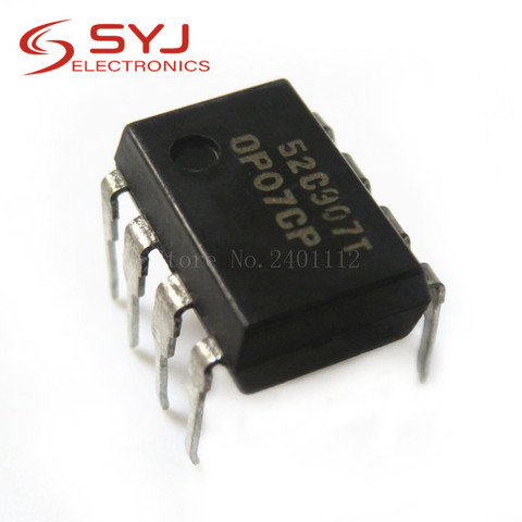 10pcs/lot OP07CP OP07 OP07C DIP-8 Operational Amplifiers - Op Amps Low Offset Voltage new original  In Stock ► Photo 1/1