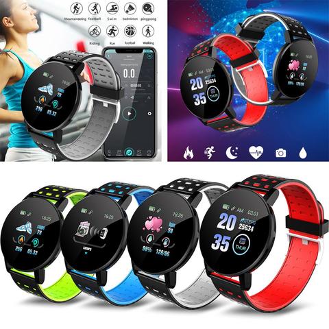 IP67 Waterproof Smart Watch Bracelet Fitness Tracker Pedometer Bluetooth Sleep Heart Rate Blood Pressure Monitoring Wristwatch ► Photo 1/6