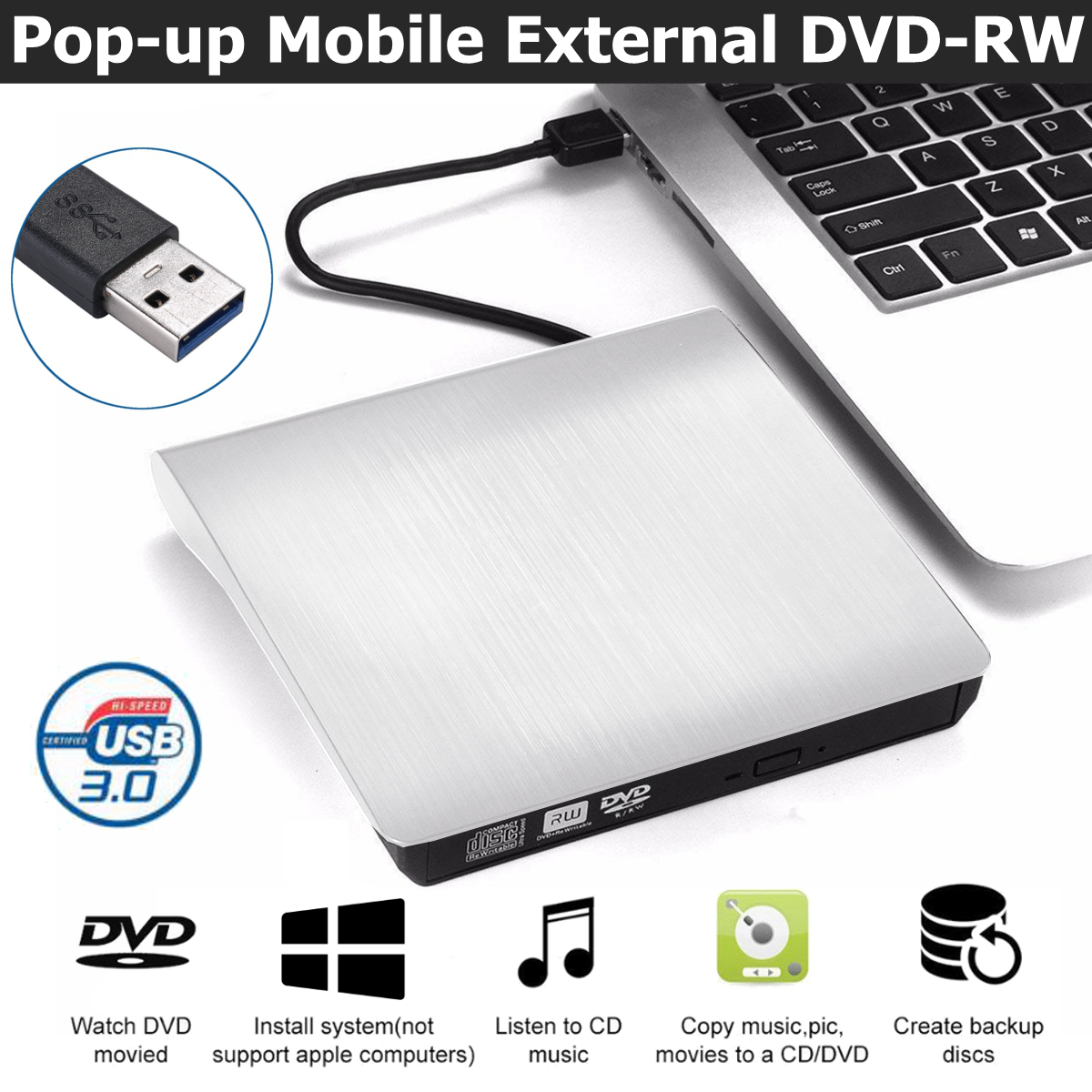 external dvd player for laptop price