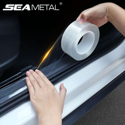 Car Stickers And Decals Auto Interior Protector Film Door Edge Protective Tape Automobiles Sill Vinyl Car Stickers Accessories ► Photo 1/6