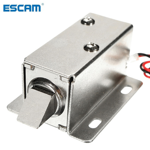 12V DC 1.1A Electric Lock Assembly Solenoid Cabinet Drawer Door Lock Low-Power Smal Automatic Door Electric Locks ► Photo 1/6