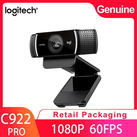 Original Logitech C922 Pro autofocus built-in Stream Webcam 1080p at 30FPS Full HDCamera  HD built-in microphone with tripod ► Photo 1/6