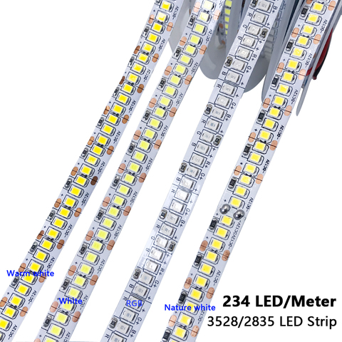 12 V Volt LED Strip Light 2835 SMD 300 600 1200 2400 LED Chips White Warm White 12V LED Tape Light For Room Bedroom 480 LEDs ► Photo 1/6