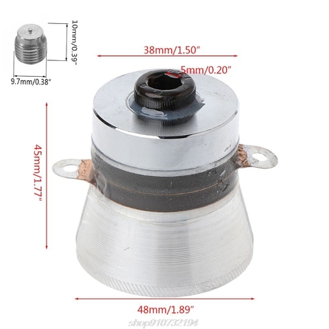 60W 40KHz Ultrasonic Piezoelectric Cleaning Transducer Cleaner High Performance N06 20 Dropshipping ► Photo 1/6