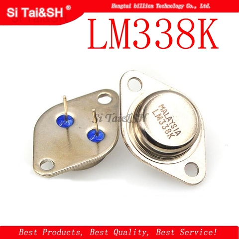 2pcs/lot LM338K LM338 Adjustable Voltage Regulator 5A 1.2V To 32V TO-3 ► Photo 1/1