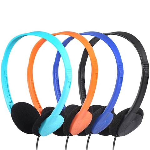 Kids Wired Headphones Children Over Head Foldable Stereo Earphones With 3.5mm Audio jack Music Headset For iPhone Xiaomi Mp3 ► Photo 1/6