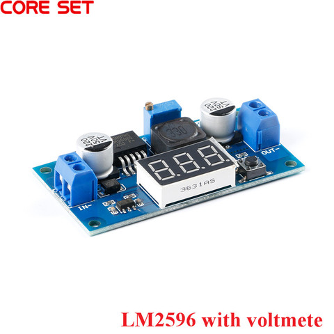 LM2596s DC-DC Step-down Converter Power Supply Module 3A Adjustable Step-Down Module LM2596 Voltage Regulator 24V 12V 5V 3V ► Photo 1/5