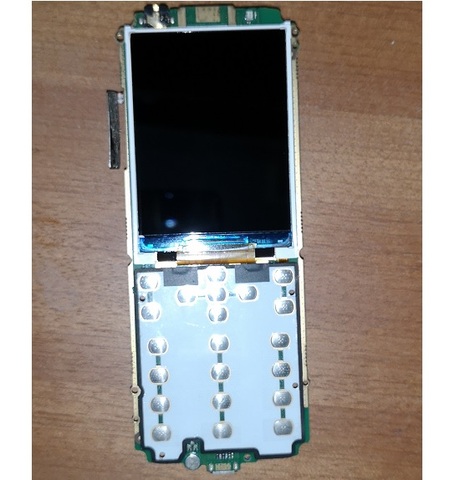 PHIXFTOP LCD display with main board for Philips E560 Cellphone LCD with PCBA for Xenium CTE560 mobile phone ► Photo 1/1
