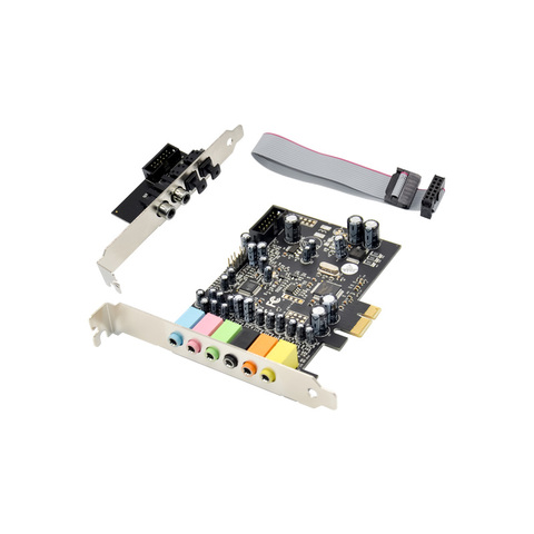 Sound Card Chip Cmedia CM8828 + CM9882A 7.1 Channel Optical Fiber HD Audio Sound with Digital Audio Expansion Board ► Photo 1/5