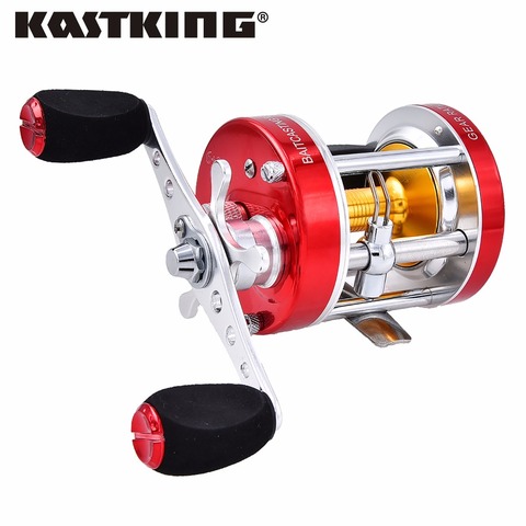 KastKing Rover New All Metal Body 6+1 Ball Bearings Cast Drum Baitcasting Reel Super Light Saltwater Fishing Reel Drum Wheel ► Photo 1/6