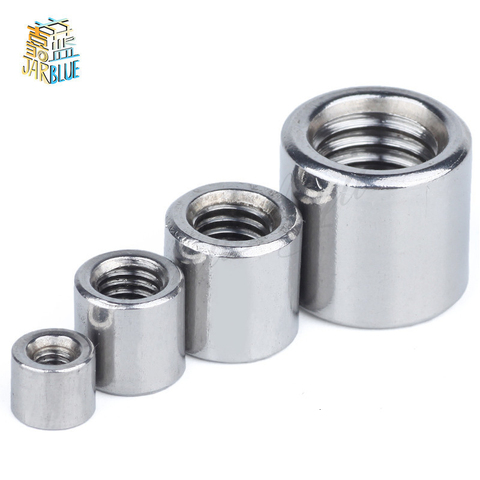 2-5pcs M3 M4 M5 M6 M8 Stainless Steel extend long round coupling nut ► Photo 1/2