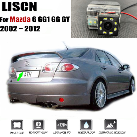 car rear camera for Mazda 6 GG1 GG GY wagon 2002 ~ 2012 HD night Visioin/ reversing camera/ License plate camera ► Photo 1/6