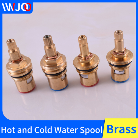 Faucet Cartridge Mixer Brass Ceramic Dics Tap Valve Quick Open Shower Cartridges 20 Gears Kitchen Bathroom Faucet Accessories ► Photo 1/5