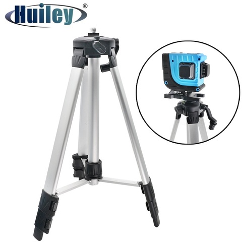 Tripod for Laser Level 1200mm Height Adjustable 5/8 inch Mounting Thread Steel Alloy Tripod Holder Laser Level Accessories ► Photo 1/6