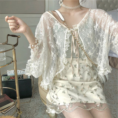 Fy1008 2022 spring summer autumn new women fashion casual chiffon shirt woman female OL ladies tops  fashion voile ► Photo 1/5