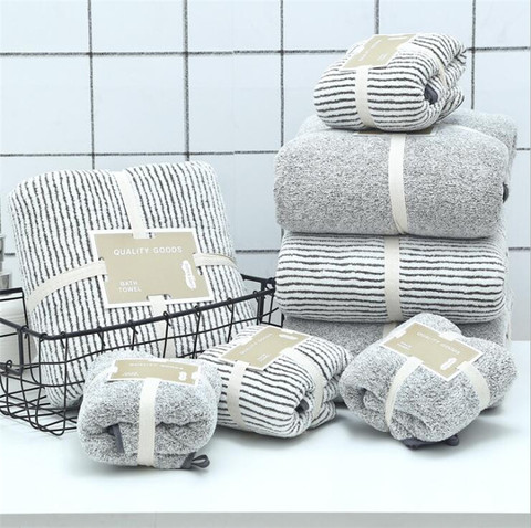 70x140cm Bamboo Charcoal Coral Velvet Bath Towel For Adult Soft Absorbent Bamboo Carbon Fiber Household Bathroom Towel Sets ► Photo 1/6