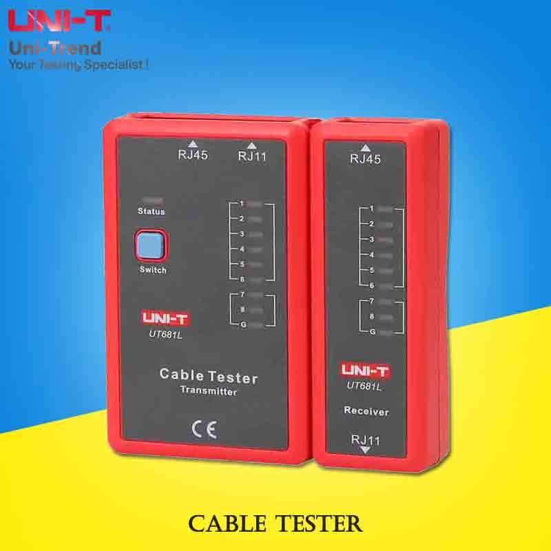 UNI-T UT681HDMI Cable Tester LAN Auto Network LED Tester Ethernet HD RJ45 RJ11