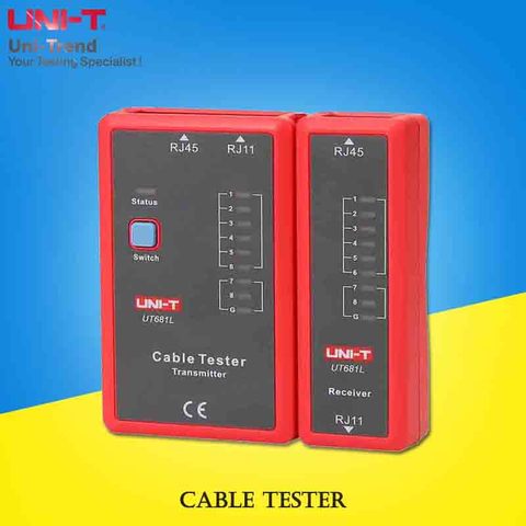 UNI-T UT681L/UT681C/UT681HDMI Cable Tester; Telephone Line/Network Line Checker / Ethernet Telephone BNC HDMI Repair Tool ► Photo 1/6