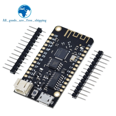 For WEMOS Lite ESP32 V1.0.0 Wifi Bluetooth Development Board Antenna ESP-32 CH340C Rev1 MicroPython 4MB Micro USB For arduino ► Photo 1/6