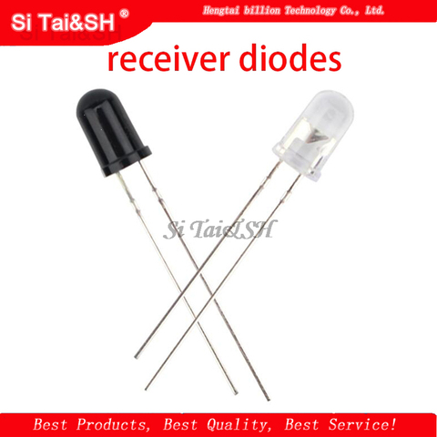 25pairs 5mm 940nm LEDs 25pcs infrared emitter and 25pcs IR receiver diodes ► Photo 1/1