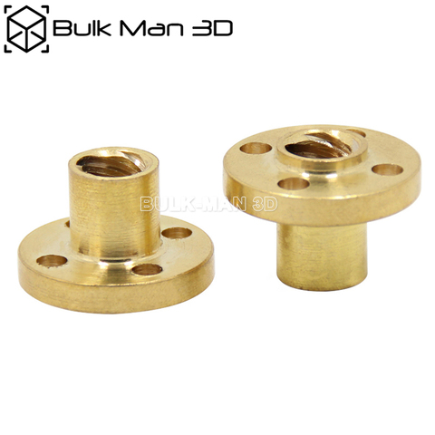 5pcs/lot TR8 ACME Brass Nut TR8x2/TR8x4/TR8x8mm for Lead Screw for 3D printer and CNC mill ► Photo 1/6
