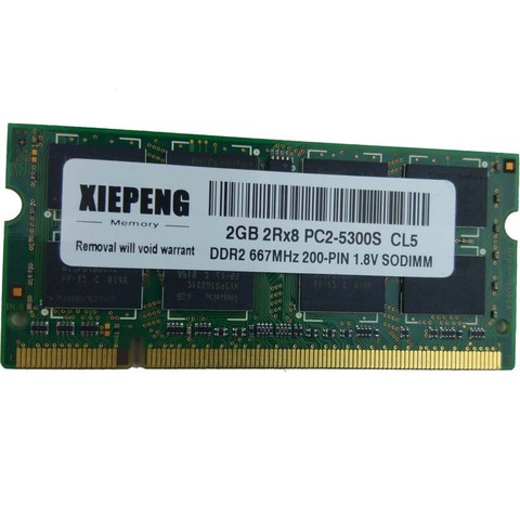 Laptop RAM 2GB 2Rx8 PC2-5300S 4GB DDR2 667 MHz for iMac 4,1 5,1 6,1 A1173 A1195 A1208 A1207 A1200 A1224 A1225 Notebook Memory ► Photo 1/4
