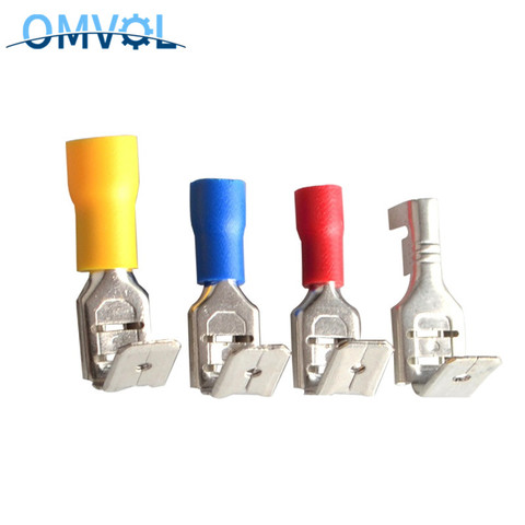20pcs Insulated Piggy Back Splice Wire Cable Connector 6.3mm Crimp Electrical Terminals ► Photo 1/6