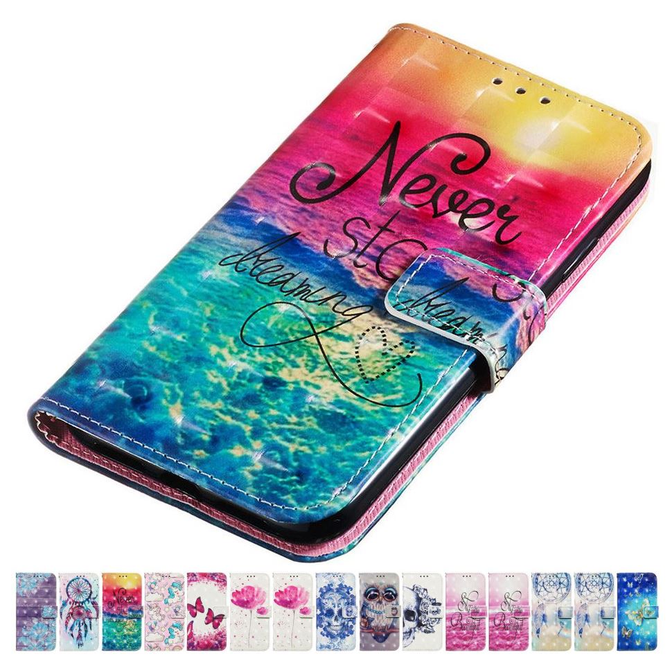 Buy Online Boy Girl Flip Phone Case For Samsung Galaxy A51 1 5g M31 M11 A8 Plus 18 S9 S Ultra A01 A11 1 Cute Leather Cover Dp03e Alitools
