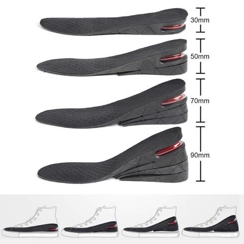 3-9cm Height Increase Insole Cushion Height Lift Adjustable Cut Shoe Heel Insert Taller Women Men Unisex Quality Foot Pads ► Photo 1/6