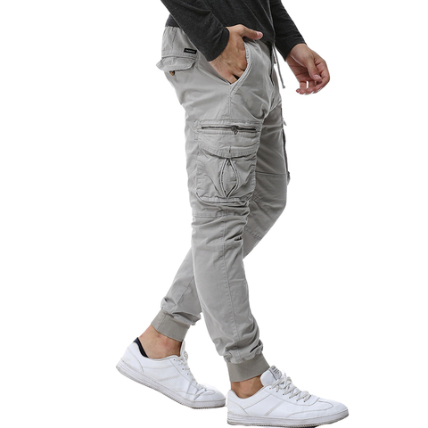 Men Cargo Pants Multi-pocket Military Tactical Joggers Cotton Male Casual  Trousers Plus Size Khaki Black Army Pantalon Militaire - Cargo Pants -  AliExpress