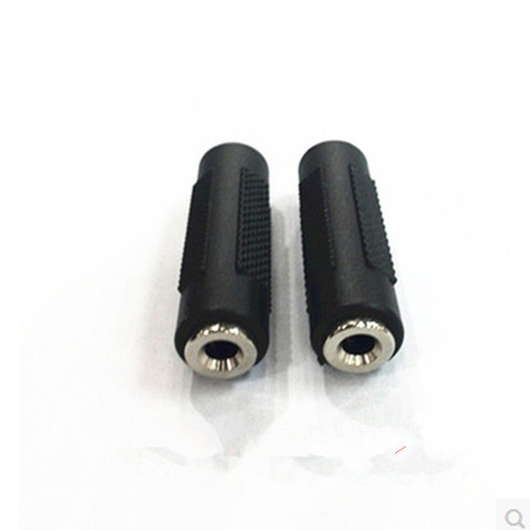 1/2PCS 3.5 Mm Female To 3.5mm Female Jack Stereo Connector Coupler Adapter Audio Cable Extension for MP3 DVD Headphone Car AUX ► Photo 1/3