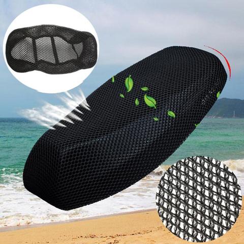 The New Comfortable Summer Motorcycle Scooter Electric Bicycle Breathable 3D Mesh Seat Cover Cushion  Motorcycle Seat Cushions ► Photo 1/6