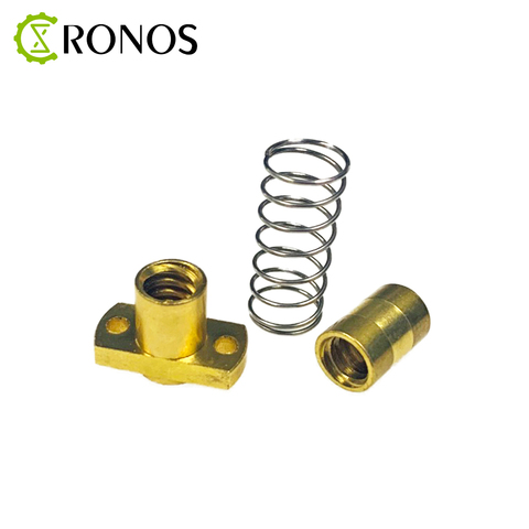 CNC 3018 exclusive 3D Printer Parts T8 Anti Backlash Spring Loaded Nut Elimination Gap Nut for 10mm ► Photo 1/5