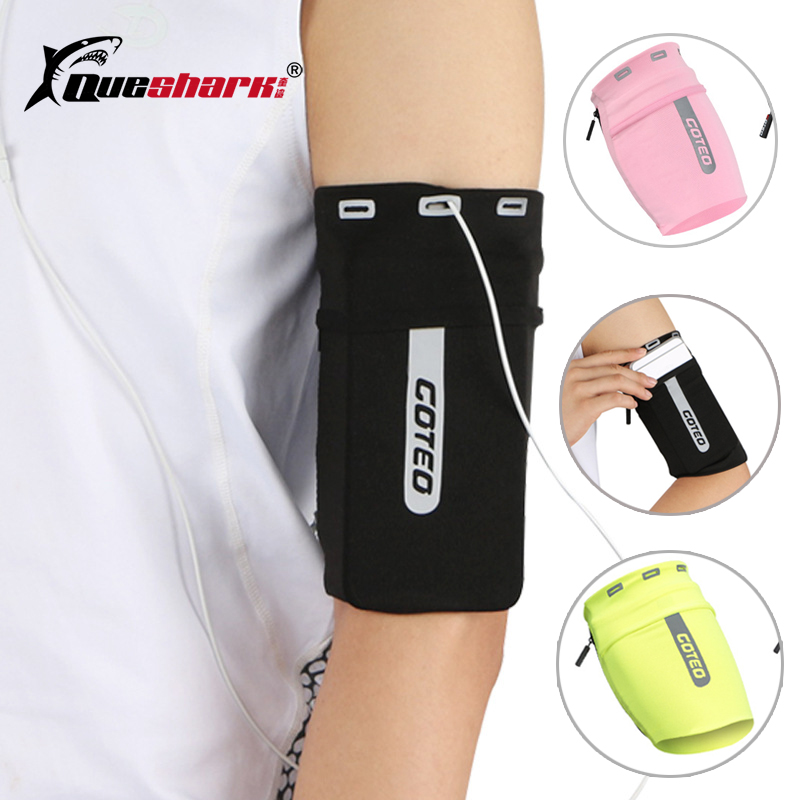 Reflective Armstrap Wrist Bag Running Mobile Phone Case Anti-Theft Sports  Arm Sleeve Men Women Elastic Armbands For Airpods Bag - Price history &  Review