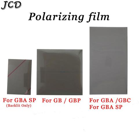 JCD 10PCS Polarized Polarizer Filter Film Sheet For Gamboy GB DMG GBP Polarizing For GBA GBC GBASP GBA SP NGP WSC ► Photo 1/6