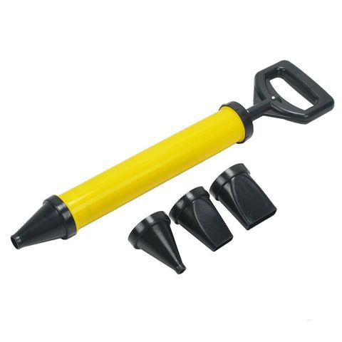 1PC Stainless Steel Caulking Gun Pointing Brick Grouting Mortar Sprayer Applicator Tool Cement Filling Tools with 4 Nozzles ► Photo 1/6