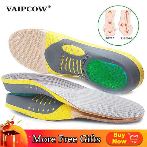Orthopedic Insoles Orthotics Flat Foot Health Sole Pad For Shoes Insert Arch Support Pad For Plantar fasciitis Feet Care Insoles ► Photo 1/6