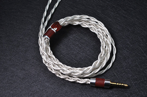 Type 6 Litz single crystal copper plated MMCX 0.78 ie40 ie500 QDC earphone upgrade cable ► Photo 1/6
