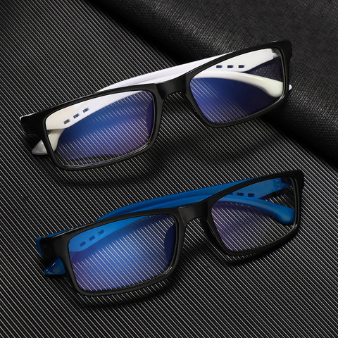 1PC Anti Blue Light Glasses Oversized Gaming Computer Glasses Men Women Ultra Light Frame Eyeglasses Square Eyewear Dropship ► Photo 1/6