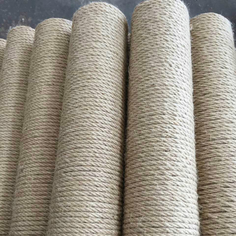 86-89MM diameter DIY self-made cat climbing tree replacement column hemp rope column cat scratch column for grinding claw ► Photo 1/6