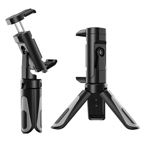 Mini Table Tripod For Smartphone Clip Holder For iPhone Xiaomi Huawei Mobile Phone Vlog Video Foldable Pocket Tripod Mount Stand ► Photo 1/6