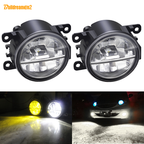 LED Fog Light For Suzuki Jimny Swift SX4 Grand Vitara Alto XL7 Splash Ignis Car Front Bumper Fog Lamp DRL 30W 3000LM 12V ► Photo 1/6